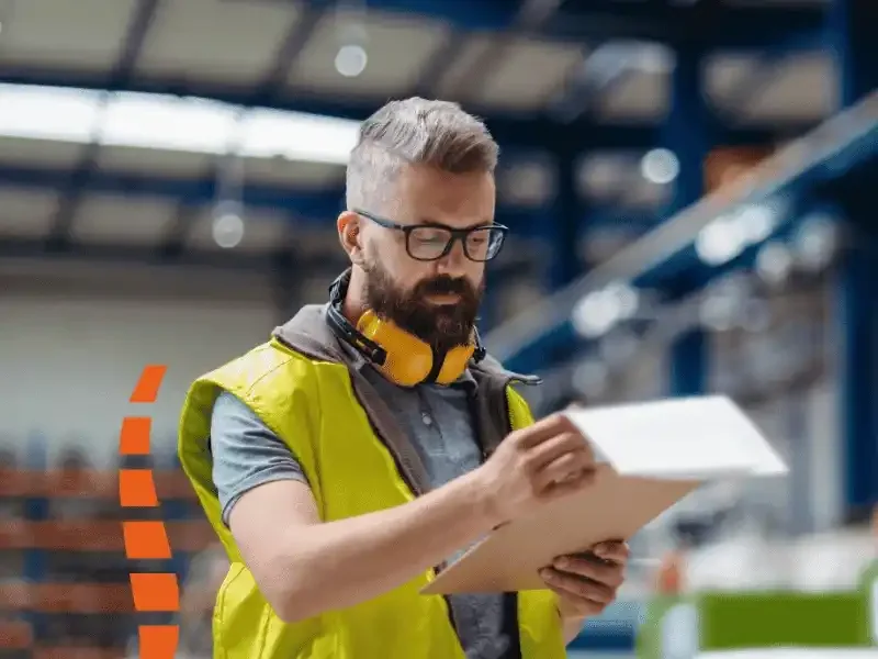 Relevé d’observations sur un poste de travail, en atelier